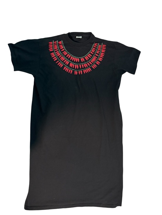 Anvil Dresses & Skirts - Vintage 90s Anvil T-shirt Midi Dress Tee Chili Peppers Southwestern